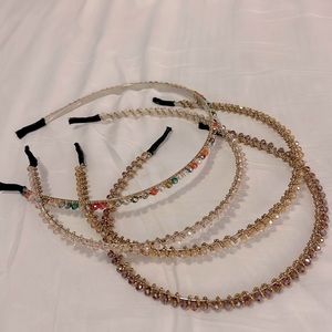 Sparkly thin princess headbands